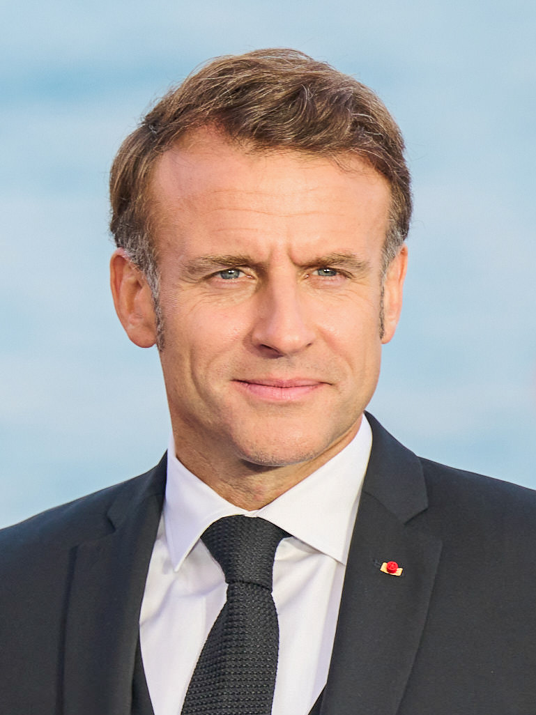 Interview mit Emmanuel Macron im französischen Fernsehen